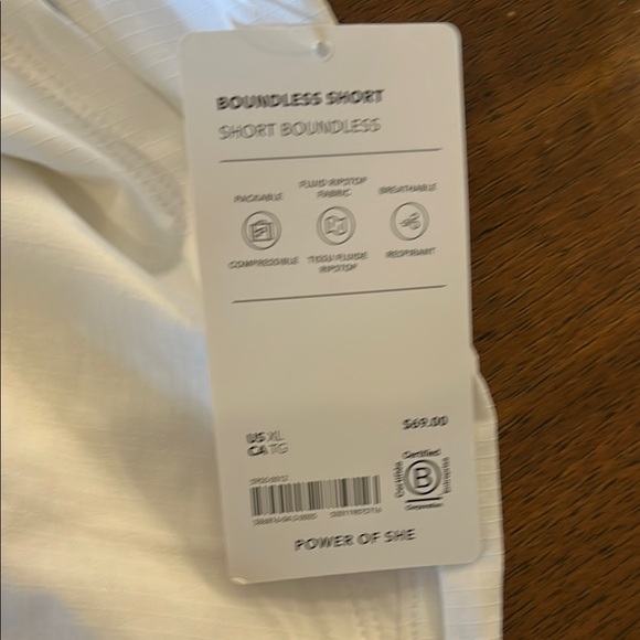 Athleta White Athletic Shorts - Picture 4 of 6